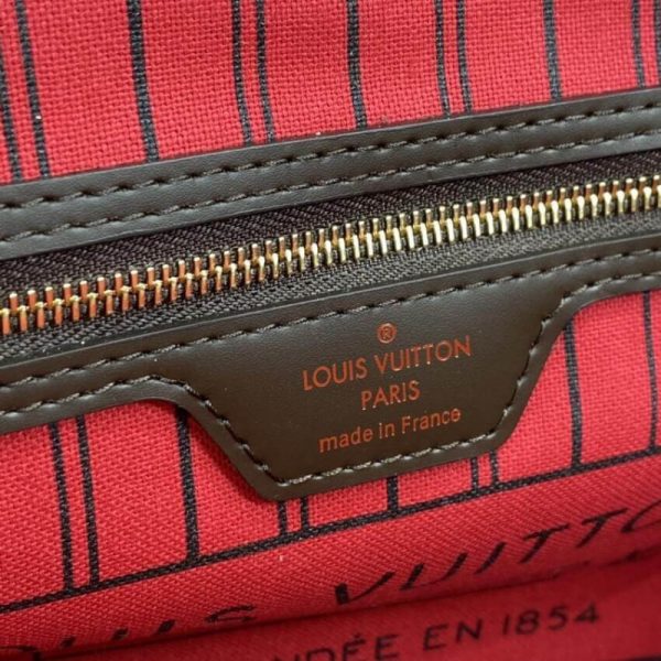 Louis Vuitton Damier Ebene Neverfull PM Replica Bag N41359 - Image 12