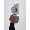 Best Replicas Bags - Louis Vuitton Damier Ebene South Bank Besace Replica N42230 Shop For Best Louis Vuitton LV Replica Bags With Cheap Price