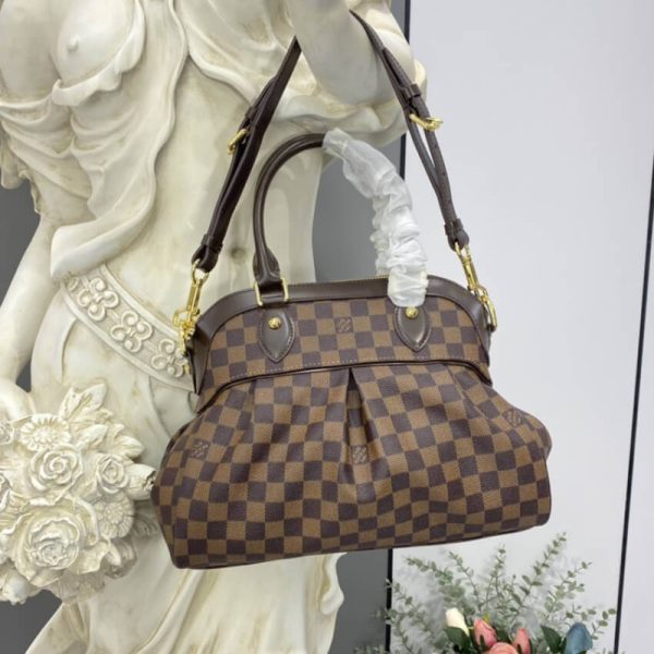 Authentic Replica Louis Vuitton Damier Ebene Trevi PM N51197 - Image 4