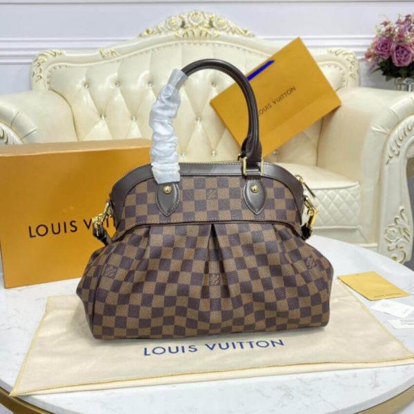 Authentic Replica Louis Vuitton Damier Ebene Trevi PM N51197 - Image 7