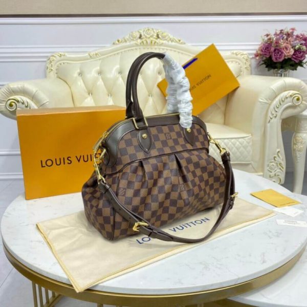 Louis Vuitton Damier Trevi PM Replica Shoulder Bag - Image 7