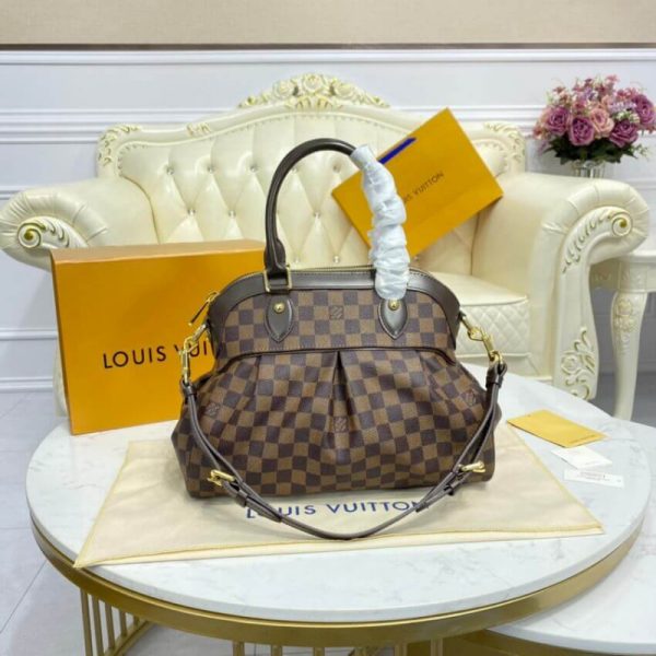 Louis Vuitton Damier Trevi PM Replica Shoulder Bag - Image 6