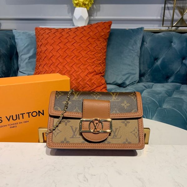 Louis Vuitton Dauphine Chain Wallet Replica M68746 - Image 3