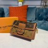 Best Replicas Bags - Louis Vuitton Dauphine Chain Wallet Replica M68746 Shop For Best Louis Vuitton LV Replica Bags With Cheap Price