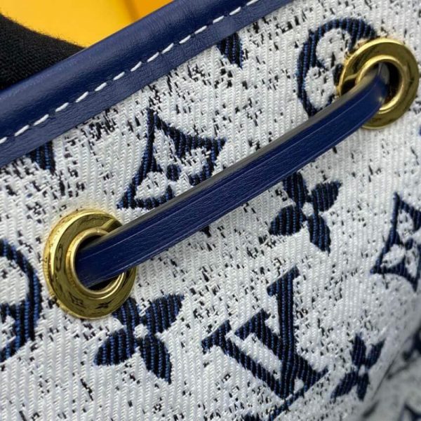 Replica LV Denim Jacquard Petit Noe M59606 Handbag - Image 15