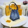 Best Replicas Bags - Replica LV Denim Jacquard Petit Noe M59606 Handbag Shop For Best Louis Vuitton LV Replica Bags With Cheap Price
