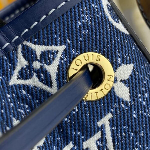 Replica LV Denim Jacquard Petit Noe M59606 Handbag - Image 10