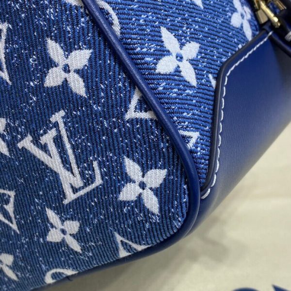 LV Denim Jacquard Square Bag Replica M59611 - Image 15