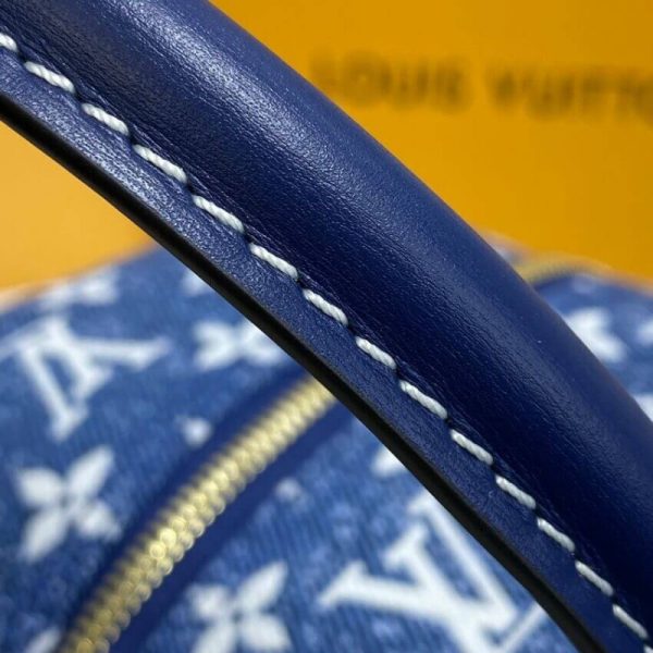LV Denim Jacquard Square Bag Replica M59611 - Image 16