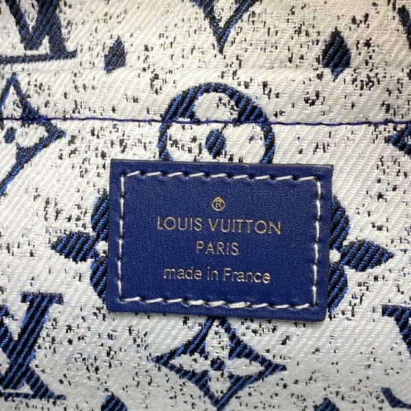LV Denim Jacquard Square Bag Replica M59611 - Image 18