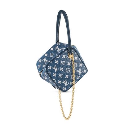 LV Denim Jacquard Square Bag Replica M59611