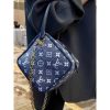 Best Replicas Bags - LV Denim Jacquard Square Bag Replica M59611 Shop For Best Louis Vuitton LV Replica Bags With Cheap Price