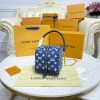 Best Replicas Bags - LV Denim Jacquard Square Bag Replica M59611 Shop For Best Louis Vuitton LV Replica Bags With Cheap Price