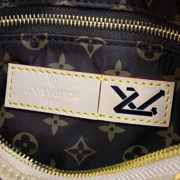 Replica LV Econyl Speedy 25 Bandouliere Beige M59008 Bag - Image 12