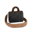Best Replicas Bags - Replica LV Econyl Speedy 25 Black Bandouliere Bag M59008 Shop For Best Louis Vuitton LV Replica Bags With Cheap Price