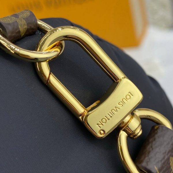 Replica LV Econyl Speedy 25 Black Bandouliere Bag M59008 - Image 13
