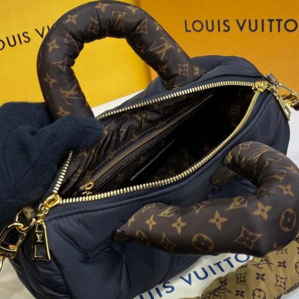 Replica LV Econyl Speedy 25 Black Bandouliere Bag M59008 - Image 15