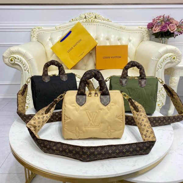 Replica LV Econyl Speedy 25 Black Bandouliere Bag M59008 - Image 18