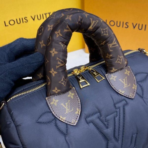 Replica LV Econyl Speedy 25 Black Bandouliere Bag M59008 - Image 10
