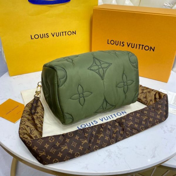 Replica LV Speedy Bandouliere 25 in Khaki M59009 - Image 8