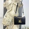 Best Replicas Bags - Louis Vuitton Epi Leather Twist MM M59411 Replica Bag Shop For Best Louis Vuitton LV Replica Bags With Cheap Price