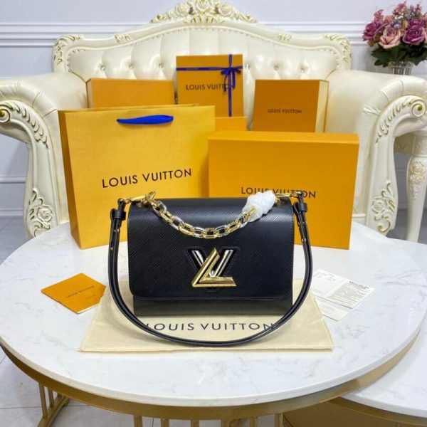 Louis Vuitton Epi Leather Twist MM M59411 Replica Bag - Image 5