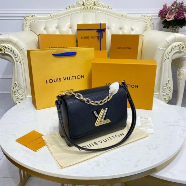 Louis Vuitton Epi Leather Twist MM M59411 Replica Bag - Image 6