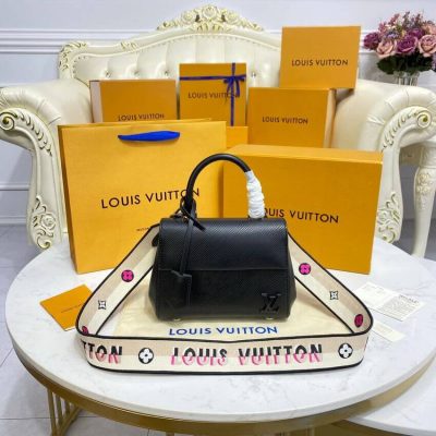 LV Replica Epi Leather Cluny Mini M58931 Black Bag