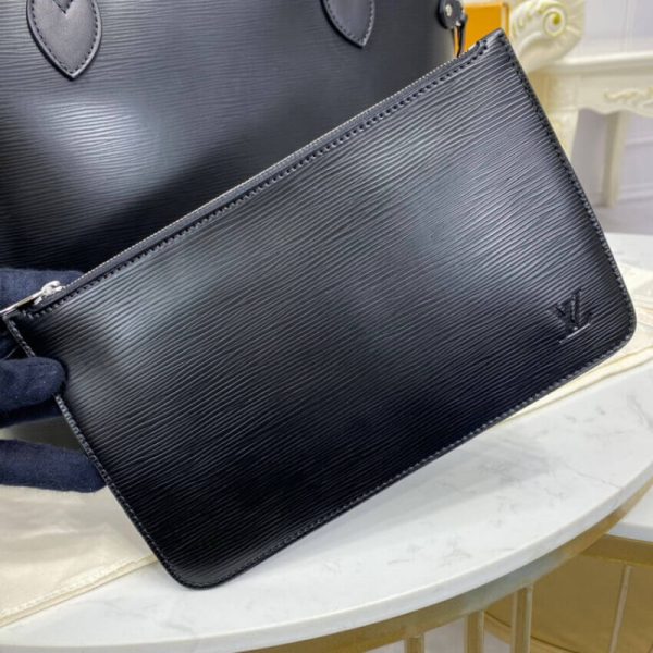 Replica LV Epi Leather Neverfull MM Black Handbag - Image 8