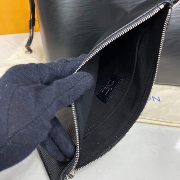Replica LV Epi Leather Neverfull MM Black Handbag - Image 10