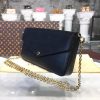 Best Replicas Bags - Replica LV Epi Leather Pochette Felicie M62648 | Stylish & Elegant Shop For Best Louis Vuitton LV Replica Bags With Cheap Price