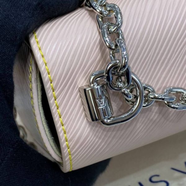 Louis Vuitton Epi Leather Twist MM Rose Ballerine Replica - Image 11