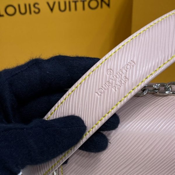 Louis Vuitton Epi Leather Twist MM Rose Ballerine Replica - Image 12