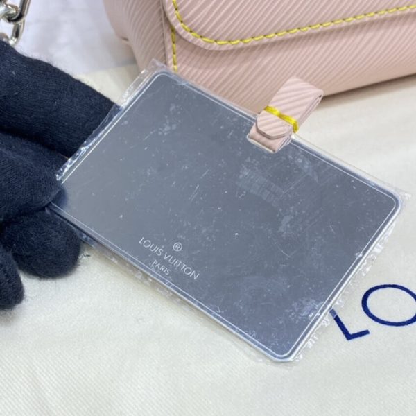 Louis Vuitton Epi Leather Twist MM Rose Ballerine Replica - Image 18