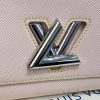 Best Replicas Bags - Louis Vuitton Epi Leather Twist MM Rose Ballerine Replica Shop For Best Louis Vuitton LV Replica Bags With Cheap Price