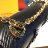 Best Replicas Bags - Replica LV Epi Leather Twist MM Handbag M53762 Shop For Best Louis Vuitton LV Replica Bags With Cheap Price