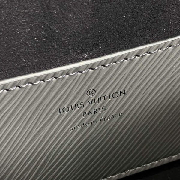 Replica LV Epi Leather Twist MM M56530 Grey Bag - Image 16