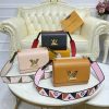 Best Replicas Bags - Louis Vuitton Epi Leather Twist MM M59026 Gold Cipango Replica Shop For Best Louis Vuitton LV Replica Bags With Cheap Price