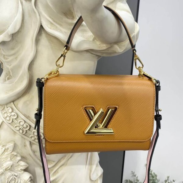 Louis Vuitton Epi Leather Twist MM M59026 Gold Cipango Replica - Image 3