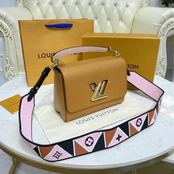 Louis Vuitton Epi Leather Twist MM M59026 Gold Cipango Replica - Image 5