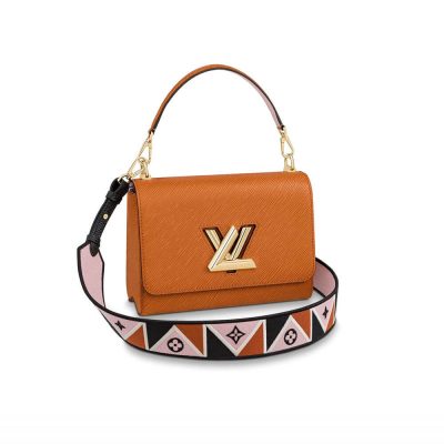 Louis Vuitton Epi Leather Twist MM M59026 Gold Cipango Replica