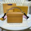 Best Replicas Bags - Louis Vuitton Epi Leather Twist MM M59026 Gold Cipango Replica Shop For Best Louis Vuitton LV Replica Bags With Cheap Price