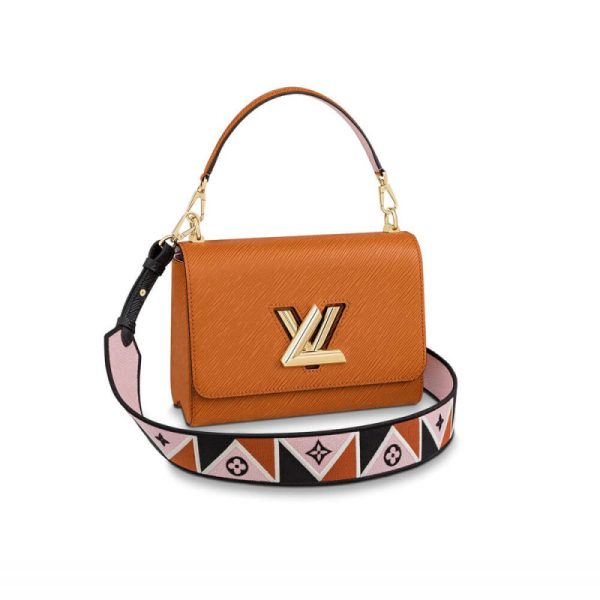 Louis Vuitton Epi Leather Twist MM M59026 Gold Cipango Replica