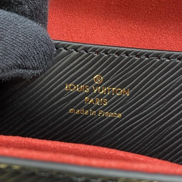 Replica LV Epi Leather Twist MM M59027 Black Bag - Image 15