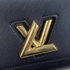 Best Replicas Bags - Replica LV Epi Leather Twist MM M59027 Black Bag Shop For Best Louis Vuitton LV Replica Bags With Cheap Price