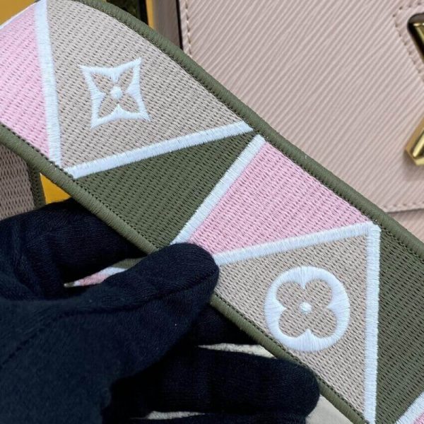 Pink Louis Vuitton Epi Leather Twist MM Replica Bag - Image 11
