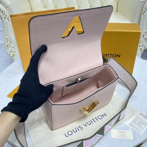 Pink Louis Vuitton Epi Leather Twist MM Replica Bag - Image 13