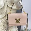 Best Replicas Bags - Pink Louis Vuitton Epi Leather Twist MM Replica Bag Shop For Best Louis Vuitton LV Replica Bags With Cheap Price
