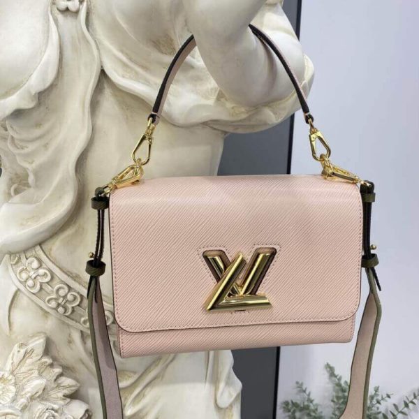 Pink Louis Vuitton Epi Leather Twist MM Replica Bag - Image 3