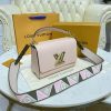 Best Replicas Bags - Pink Louis Vuitton Epi Leather Twist MM Replica Bag Shop For Best Louis Vuitton LV Replica Bags With Cheap Price